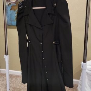Sexy and stylish steam punk light long coat